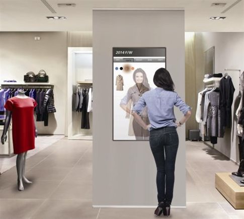 Διαδραστική οθόνη της LG εμπλουτίζει το είδωλο μας  στον καθρέπτη