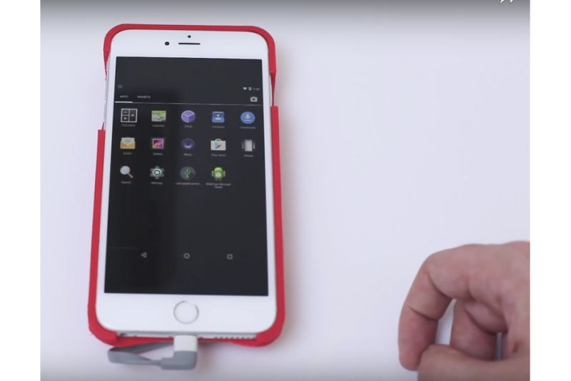 Ένα iPhone που τρέχει… Android [video]