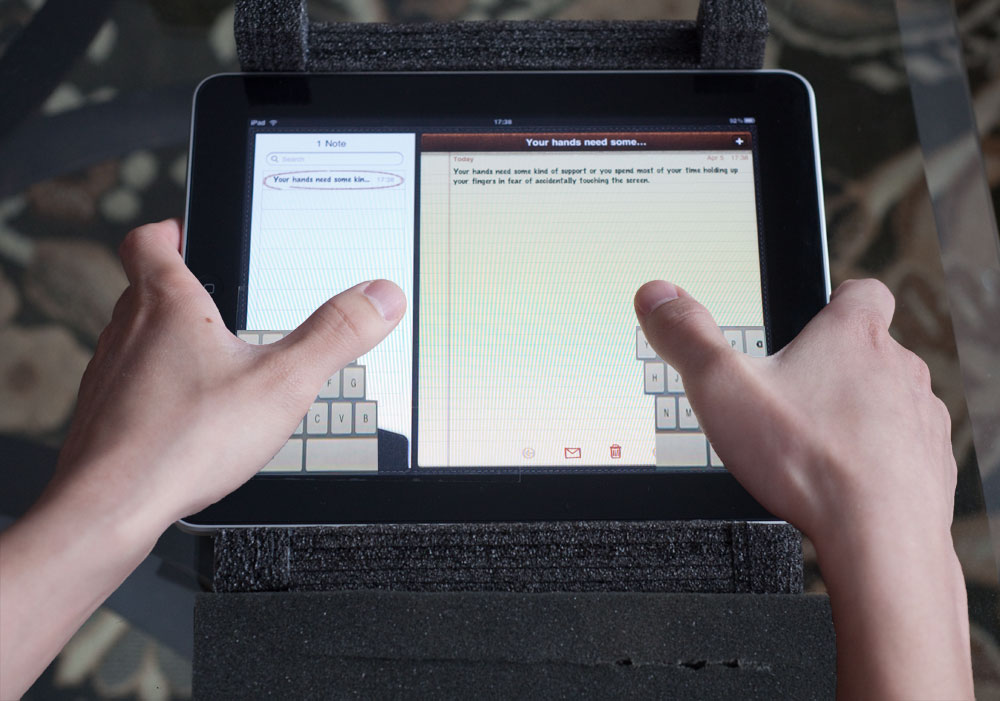 Εναλλακτικό πληκτρολόγιο στο iPad