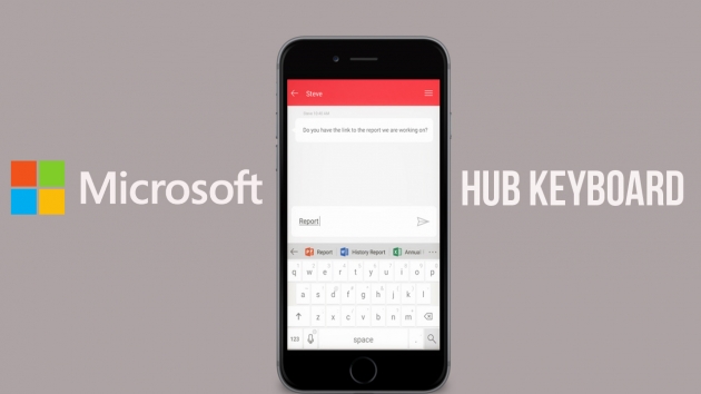 Hub Keyboard: Διαθέσιμο το πληκτρολόγιο της Microsoft για τα iPhone