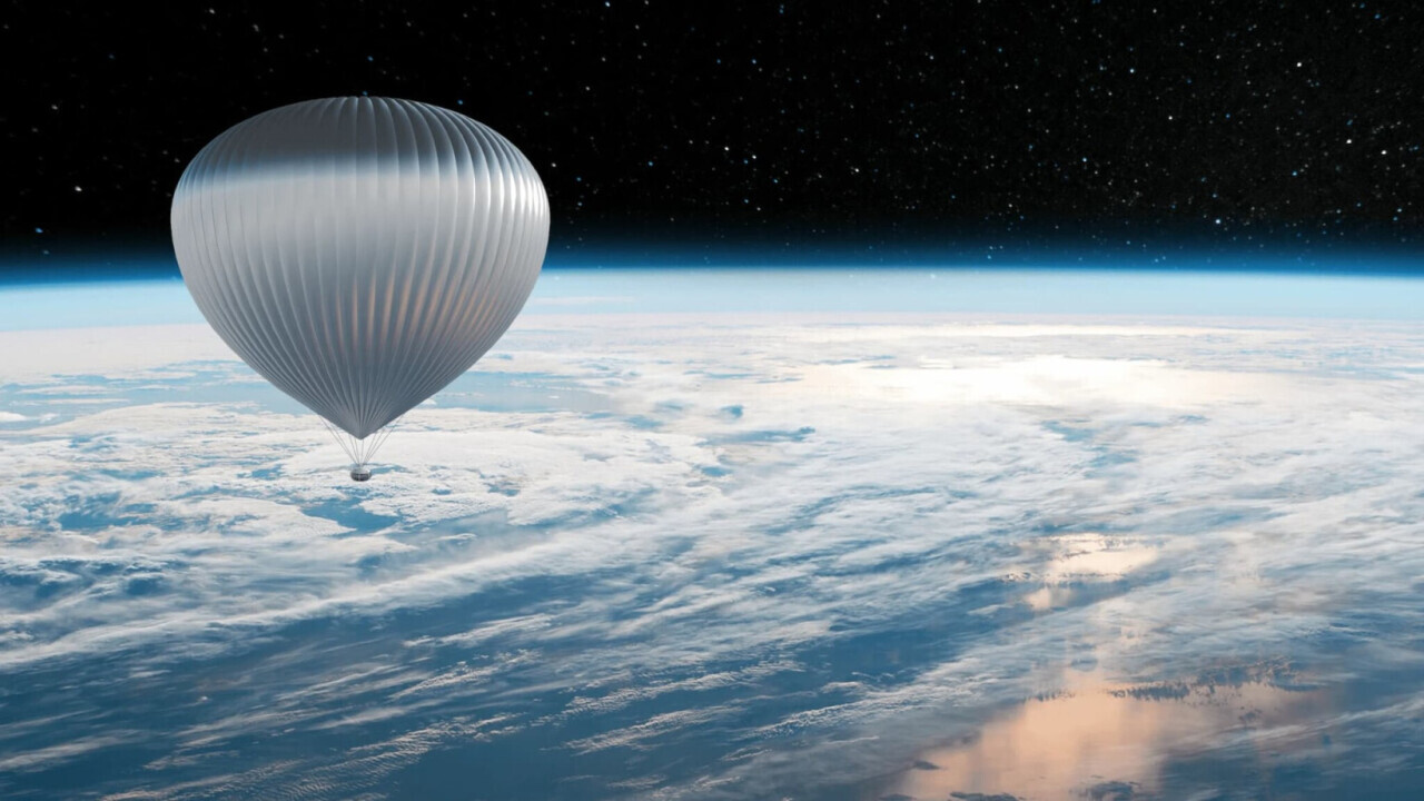 Διαστημικό μπαλόνι για γεύμα στην στρατόσφαιρα